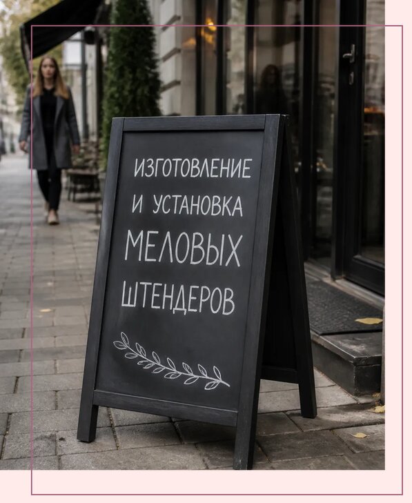 Меловые штендеры в Губкине по цене от 6603 р. | Аванза-Гбк